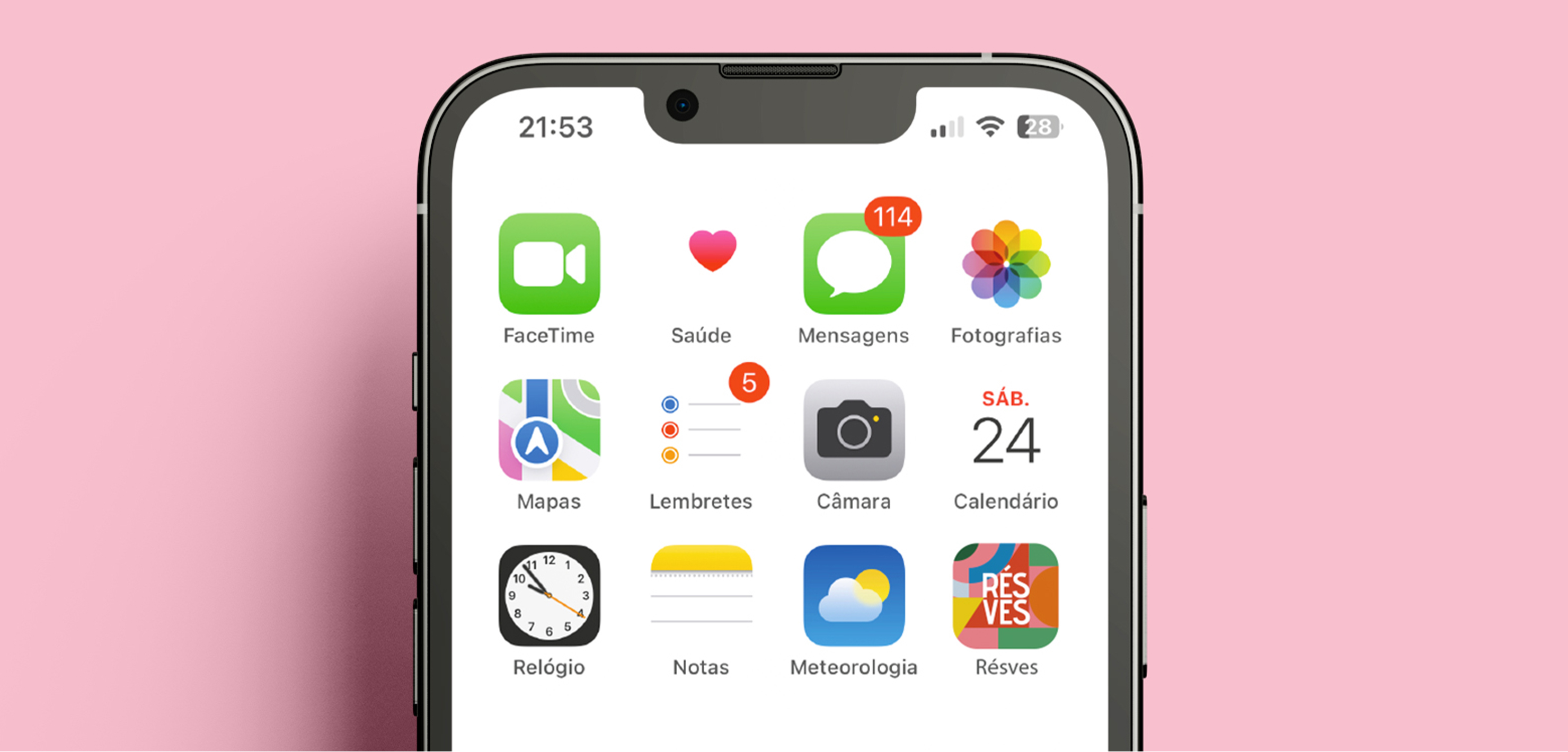 Resves interface close-up